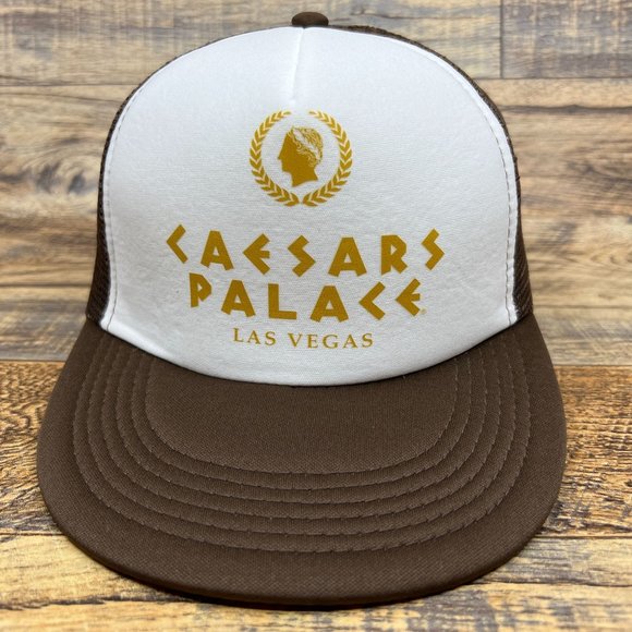 Unbranded | Accessories | Caesars Palace Mens Trucker Hat Brown ...